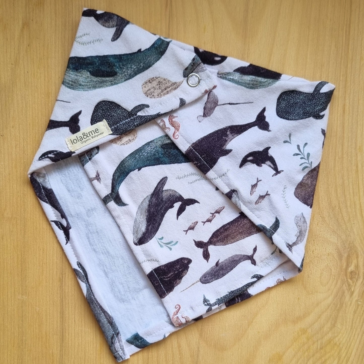 Scarf Bib - Whale Whispers