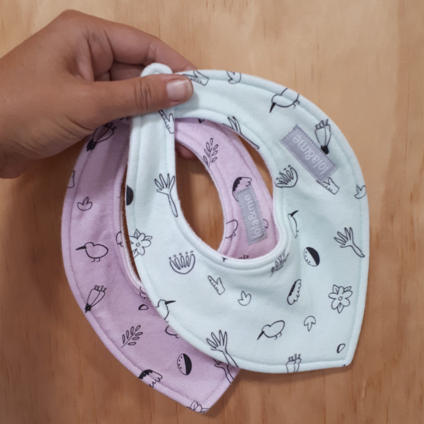 Organic Kiwiana Dribble Bib