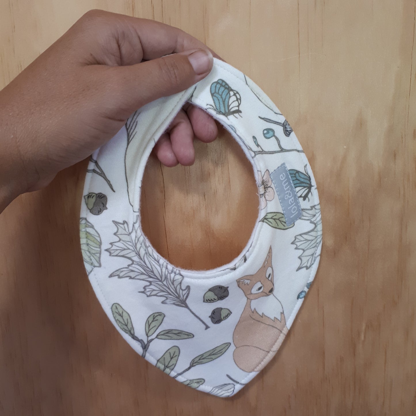 Organic Dribble Bib - Wild Autumn
