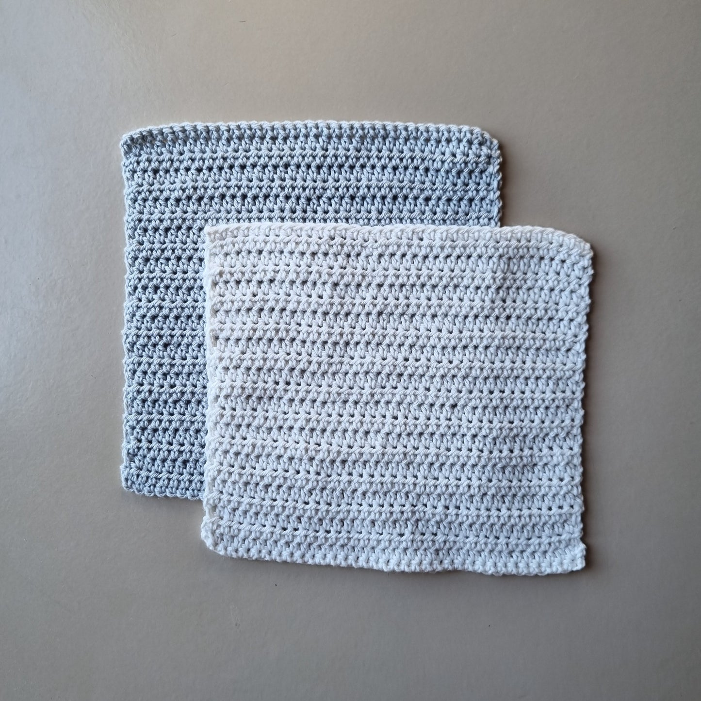 Crochet Washcloths - Set of 2