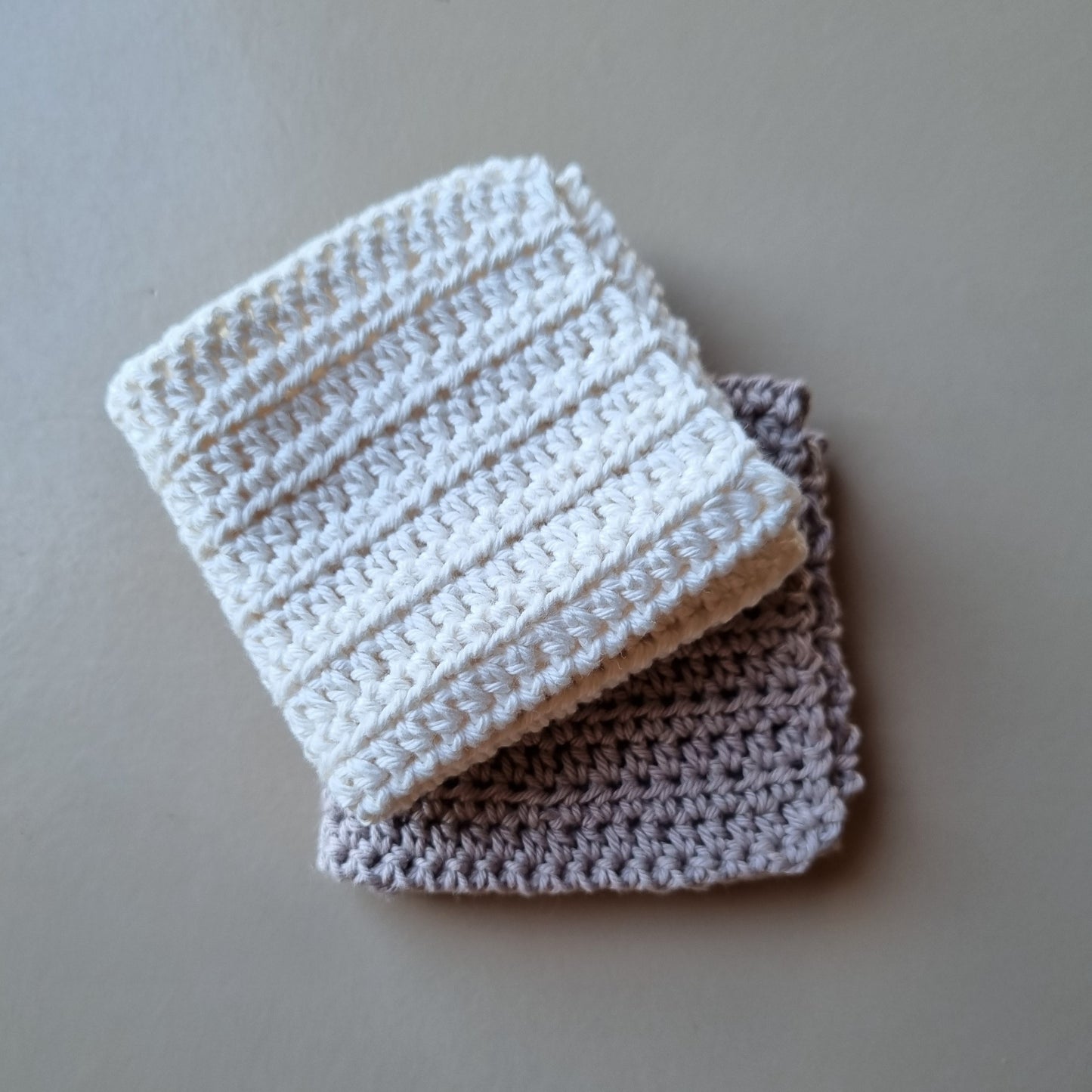 Crochet Washcloths - Set of 2