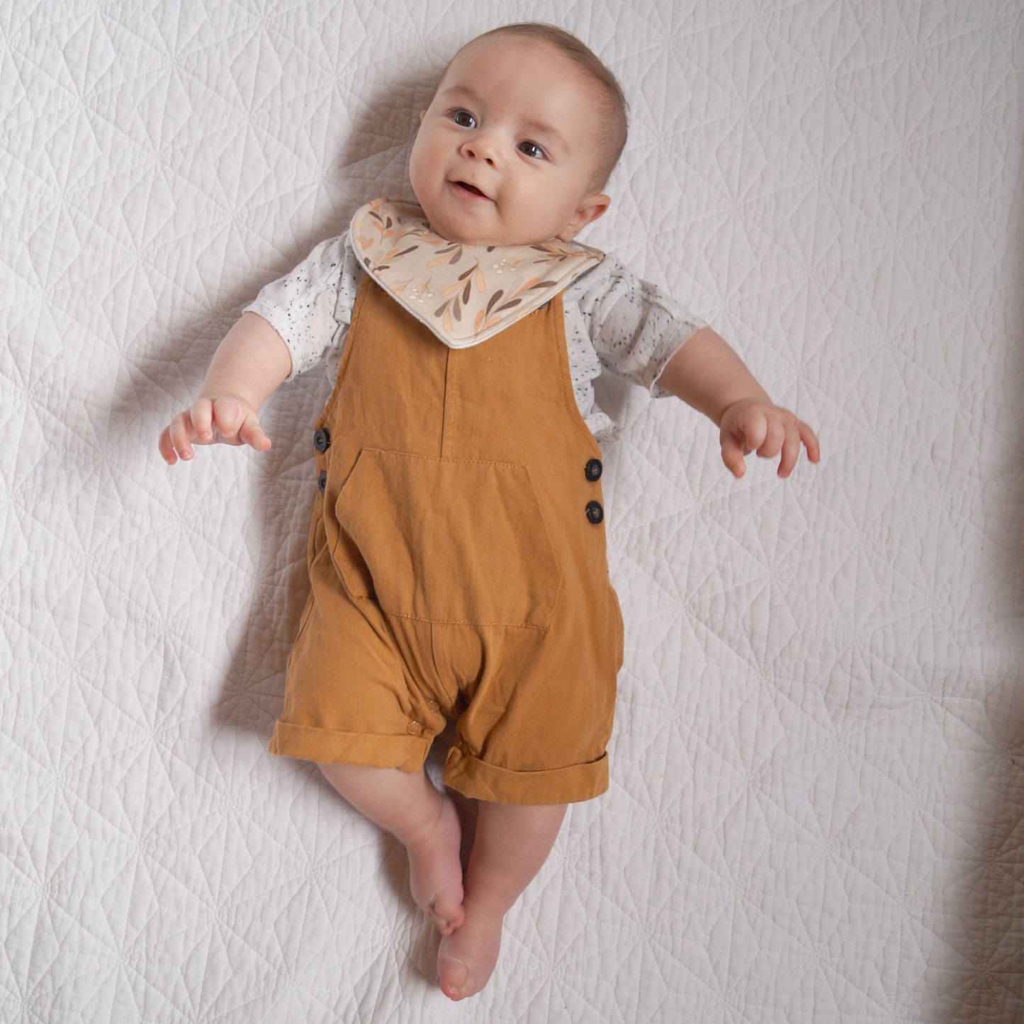 Organic Dribble Bib - Wild Autumn