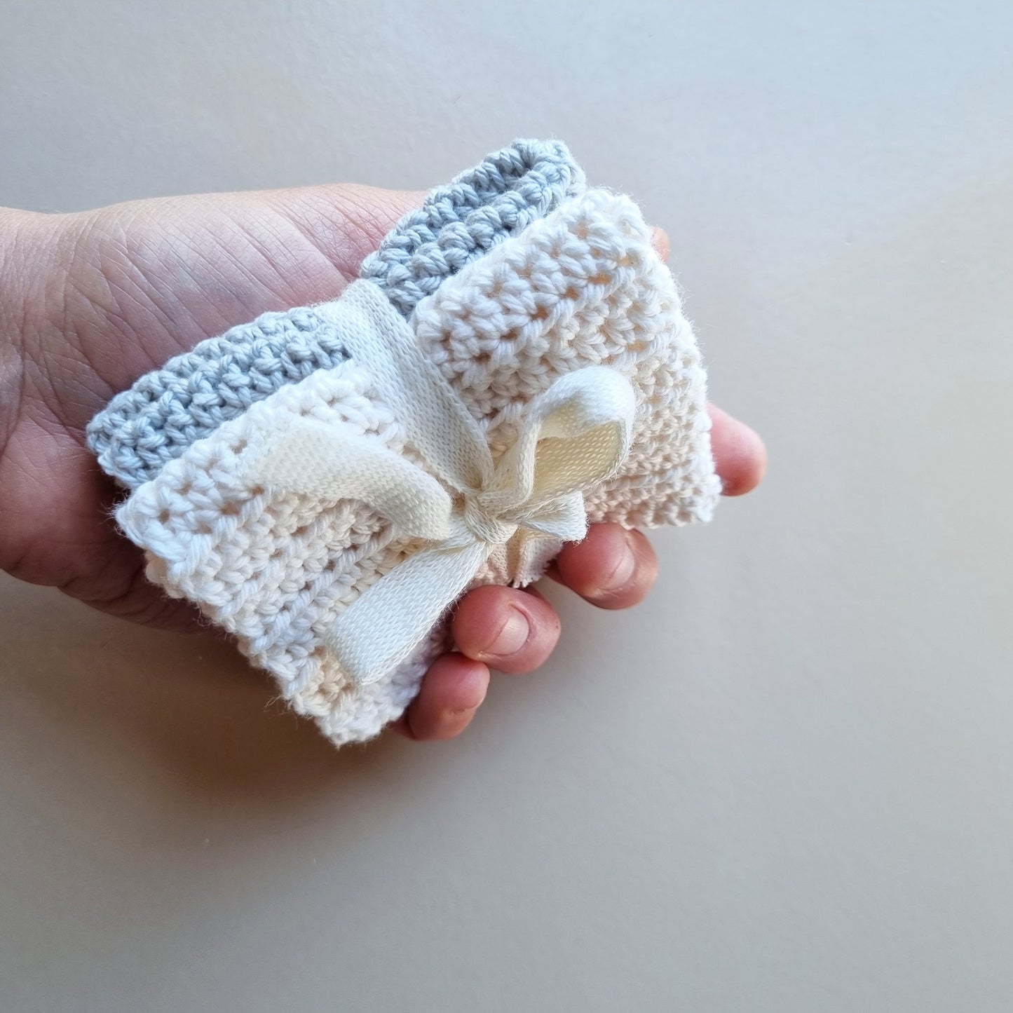 Crochet Washcloths - Set of 2