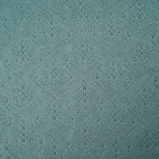 Organic Cotton Lace Blanket - Various Colours
