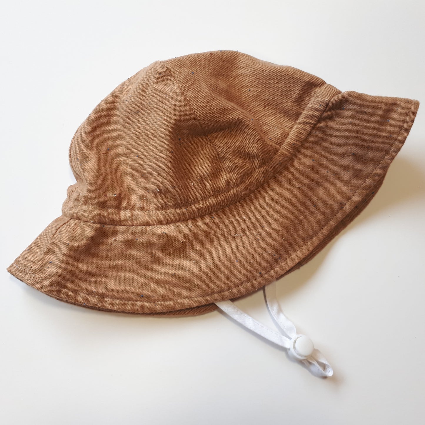 Linen Sunhat - Toffee Sprinkle